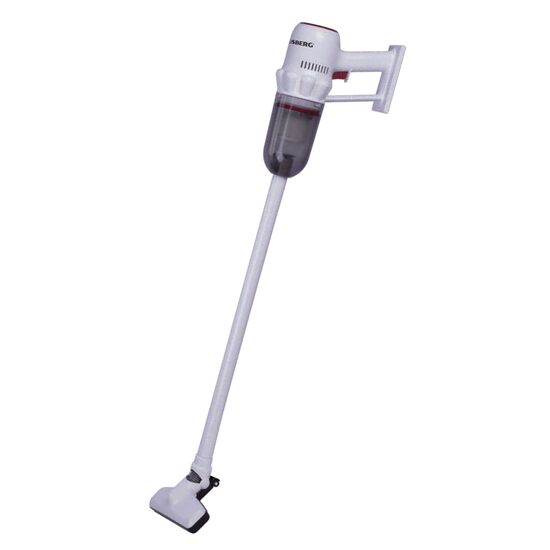 Aspirateur vertical 2 en 1 HAUSBERG HB-2024AB, sans sac, aspiration à sec, 2 vitesses, moteur turbo, 0,7 L, 600-800 W, blanc