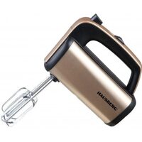 HAUSBERG HB-4201AU Handmixer, 5 Geschwindigkeiten, Kupfermotor, 250W-400W, Edelstahlgehäuse, Gold