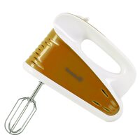 Professioneller Handmixer HAUSBERG HB-4118AU, 250W, 5 Geschwindigkeiten + Turbo, Ergonomisches Design, Zubehör inklusive, Gold