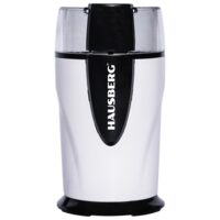 Elektrische Kaffeemühle HAUSBERG HB-7564AB, 200W, 70g, Kupfermotor, weiß