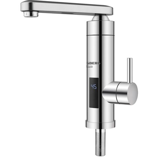 Robinet de cuisine électrique instantané HAUSBERG HB-F5011, 3600 W, affichage de la température par LED, montage sur évier, IPx4