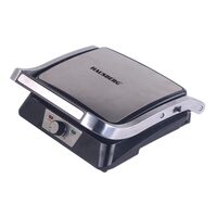 Sandwichmaker &amp; Grill HAUSBERG HB-538IN, 1850-2200W, Regelbarer Thermostat, Granitbeschichtete Platten, Aluminiumgriff, Edelstahlgehäuse