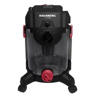 Aspirateur laveur HAUSBERG HB-2890NG, 2200 W, multifonction, multisurface, capacité 20 l, réservoir de détergent 5 l, utilisation eau et poussière, noir