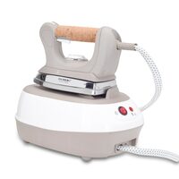 Dampfbügelstation HAUSBERG HB-7927RST, 2000-2400W, 60g/min, 0,5l, Thermostat, Druck 6 bar, Doppelheizung, Rustikal