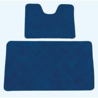 2-TEILIGES BADEMATTEN-SET HB-H438BL