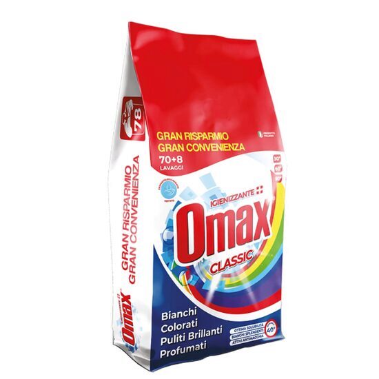 Classico Omax Vollwaschmittel, 4,68kg, 78 Wäschen