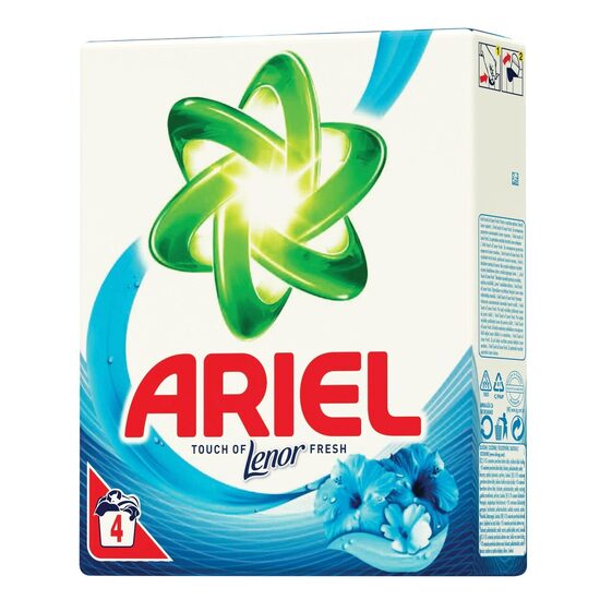 Ariel Touch of Lenor Fresh Color Automatik-Pulverwaschmittel, 300 g, 4 Wäschen
