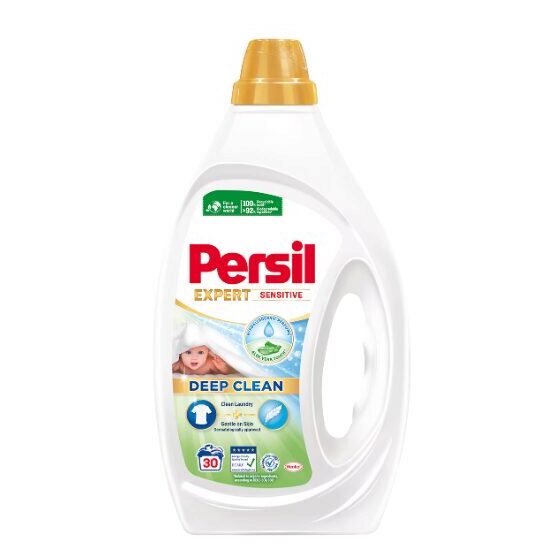 Persil Deep Clean Expert Sensitive liquid laundry detergent, 30 washes, 1.35l