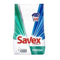 Savex Premium Fresh Vollwaschmittel, 40 Wäschen, 4kg
