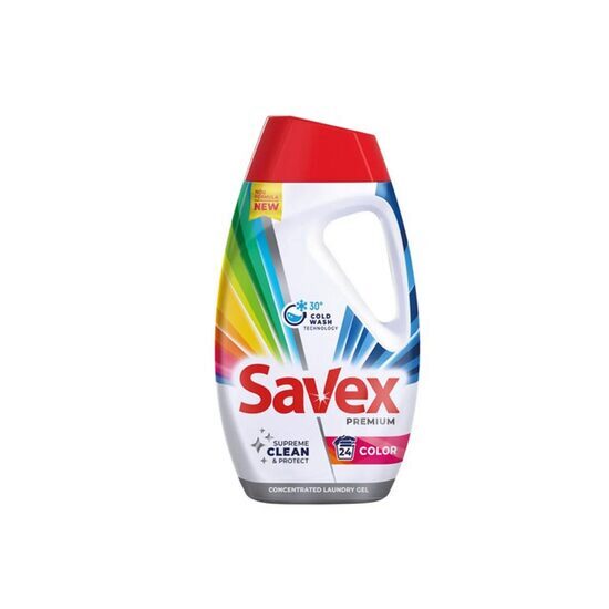 Savex Premium Color Flüssigwaschmittel, 24 Wäschen, 1,08 l