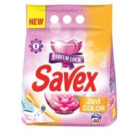 Savex 2in1 Color Automatikwaschmittel, 40 Wäschen, 4Kg