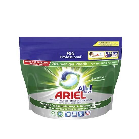 Ariel All in One PODS Color laundry detergent capsules, 60 washes