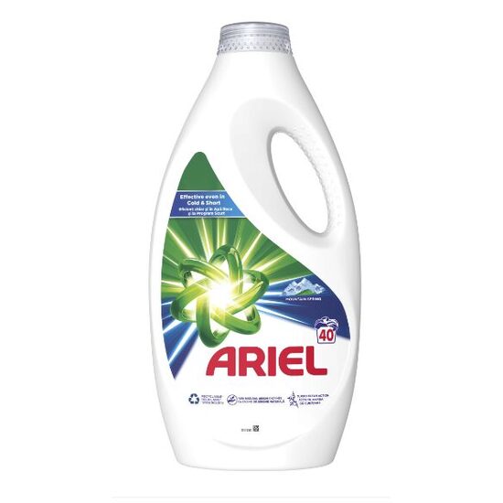 Ariel Mountain Spring liquid laundry detergent, 2l, 40 washes