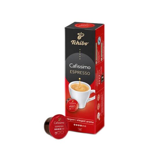 Tchibo Cafissimo Espresso Elegant Kaffeekapseln, 10 Kapseln, 80 g, 10 Stück