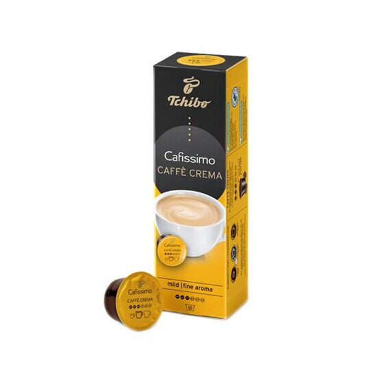 Kapseln Tchibo Cafissimo Caffè Crema Fine Aroma, 10 Kapseln, 75 g