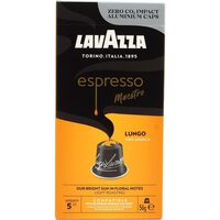Lavazza Lungo Kaffeekapseln, Nespresso kompatibel, Aluminium, 10x5,7g, 10 Stück