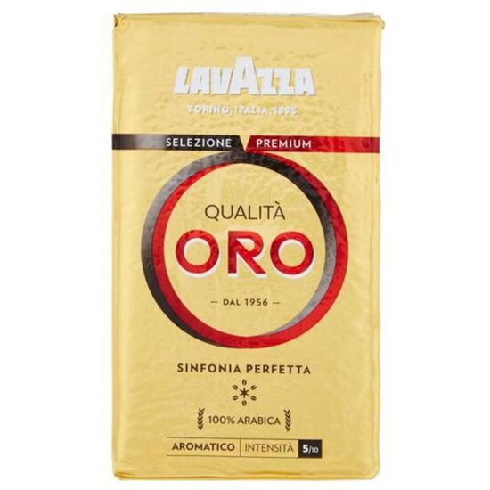 Lavazza Qualita Oro Gemahlener Kaffee 250g