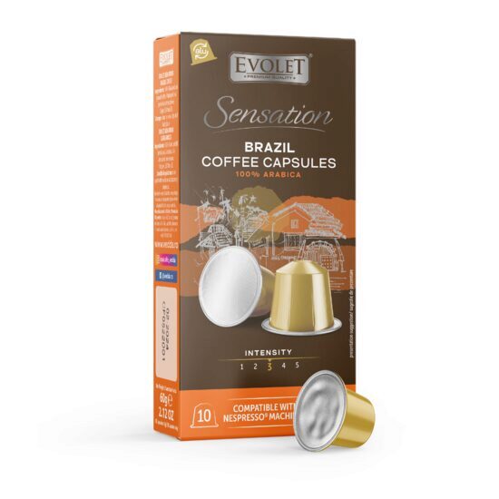 Brasilien Evolet Sensation Kaffeekapseln 10 Stück