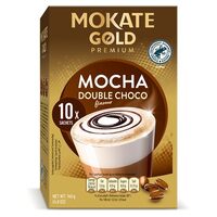 Mokate Gold Premium Mokka Doppelschokolade Instantgetränk 10x14g