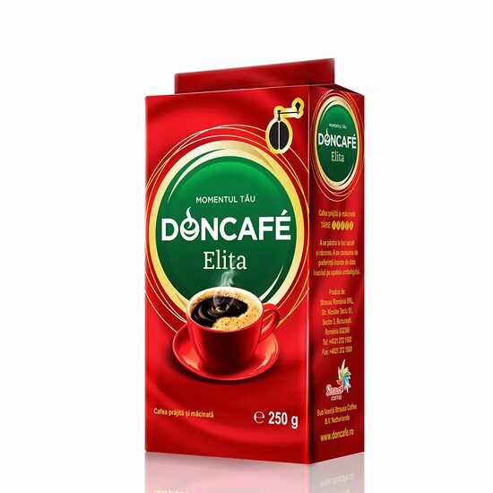 Doncafe Elita Vacuum ground coffee, 250 g