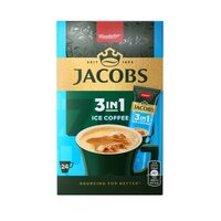 Instant coffee, Jacobs 3 in 1 Ice Coffee, 12.7 gx 24 sachets