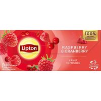 Lipton Himbeer-Cranberry-Tee, 20 Beutel