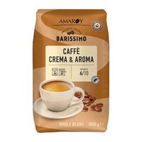 Amaroy Barissimo Caffe Crema &amp; Aroma coffee, beans, 1kg