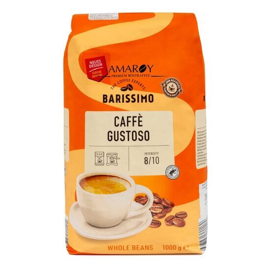Amaroy Barissimo Caffe Gustoso coffee, beans, 1kg