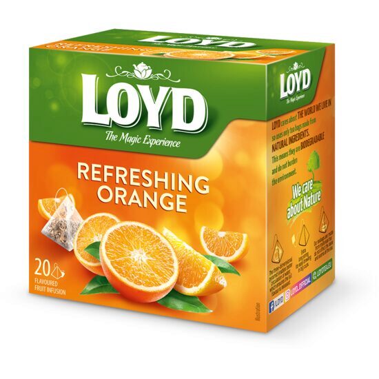 Frischer Orangenfrüchtetee 20x2g