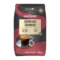 Coffee beans, Amaroy Barissimo Espresso Cremoso, 1 kg