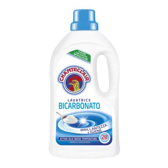 Detergent lichid pentru rufe Chanteclair cu bicarbonat, 1,26l, 28 utilizari
