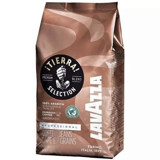 Lavazza Tierra Selection, cafea boabe, 1kg