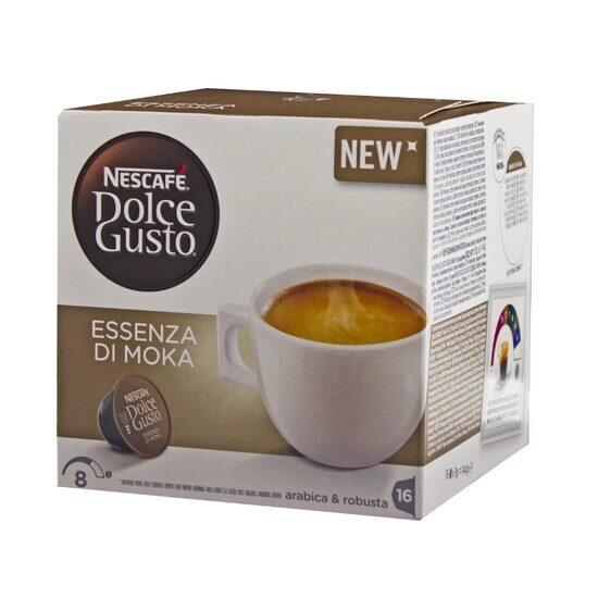 Capsules Nescafe Dolce Gusto Essenza Di Moka, 16 Capsules/8 Bauturi, 144 g