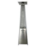 Incalzitor pe gaz terasa exterioara Hausberg HB-8817IN, 14kW, tub sticla borosilicata, 227cm, aprindere impulsuri