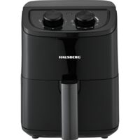 Friteuza Air Fryer Hausberg HB-2352NG, 3L, 1200W, termostat 80-200°C, timer 30 min, protectie supraincalzire
