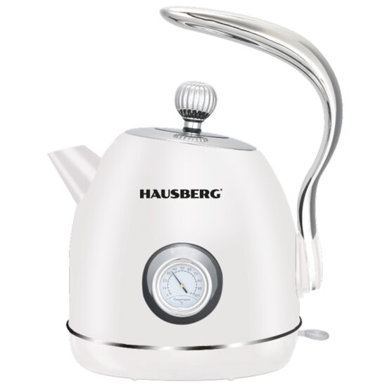 Cana fierbator inox 1.8L cu indicator temperatura 1500-1800W Hausberg HB3627AB