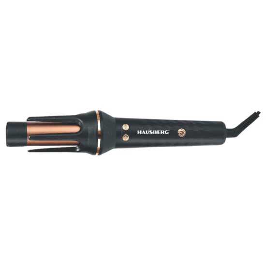 Aparat pentru Coafat Bucle HAUSBERG HB-270NG, Ondulator Automat, 160-220°C, 3 trepte, Acoperire ceramica, One-button, 35W