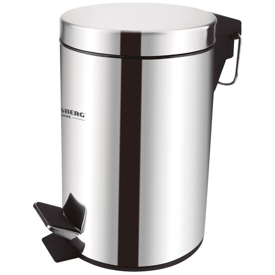 Cos gunoi 20L cu pedala Hausberg HB-H1053 inox cu galeata detasabila