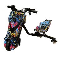 Tricicleta electrica drift Hausberg HB-KD 05CB ,36V ,300W ,Bluetooth, roti luminoase,3 viteze