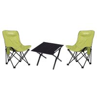 Set camping Hausberg HB-G003 masa si 2 scaune pliabile,husa de transport