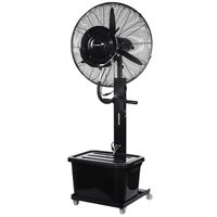 Ventilator cu pulverizare Hausberg HB5605NG ,26 inch, 200W ,rezervor 40L ,racire aer pentru exterior