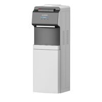 Dozator de Apă Electric Hausberg HB-6034GR, Răcire cu Compresor, 3 Robinete, Gri