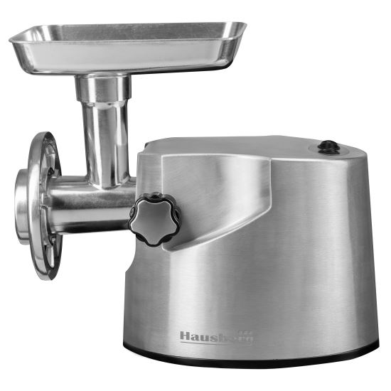 Hausberg HB-3445 Küchenmaschine, 3200W, 2Kg/min, Gemüseschieber, Aluminiumgehäuse, Kupfermotor