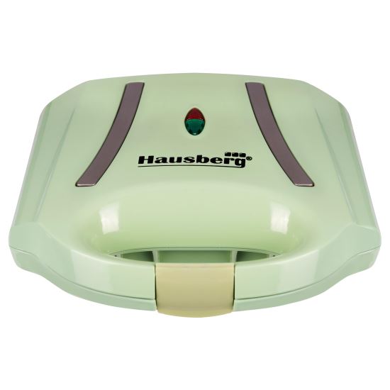 Sandwichmaker Hausberg HB-3535VR, 800 W, grün, Grillmodell