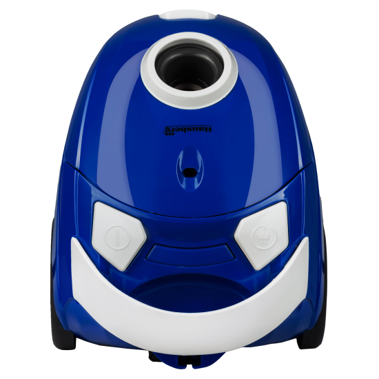 Staubsauger mit Segeltuchbeutel Hausberg HB-2080BL, 700 W, Fassungsvermögen 1,5 l, Blau
