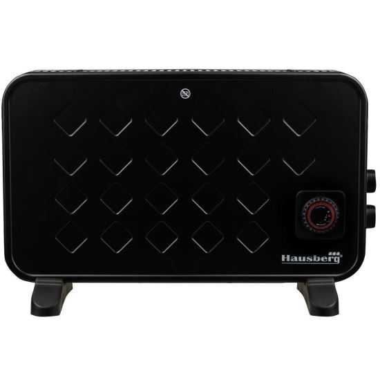 Luxus Elektrokonvektor, Hausberg HB8210, Leistung 2000W, 2 Leistungsstufen