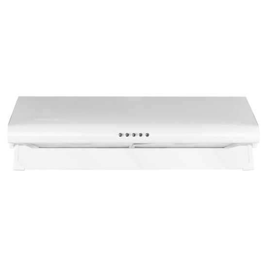 Hausberg HB-1225 traditional hood, Suction power 420 m3/h, 2 motors, 60 cm, White