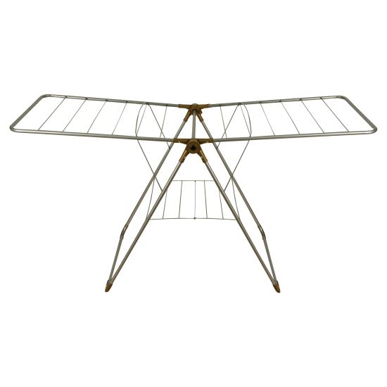Séchoir à linge pliable Amigo ERTONE G92U, supporte 15 kg, hauteur 92 cm, dimensions 58 x 101 cm, structure en métal