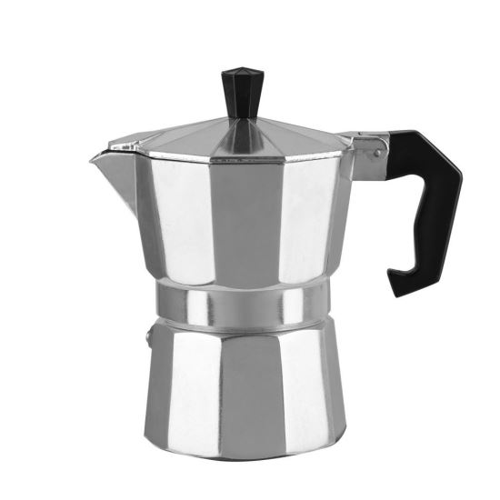 Ertone ERT-MN 450 Kaffeemaschine, für 3 Tassen, Aluminiummaterial