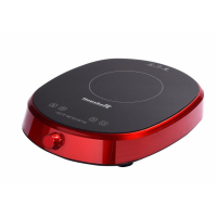 Hausberg HB-1527RS Induktionskochfeld, 2000W, Touch-Bedienung, eine Kochzone, Rot